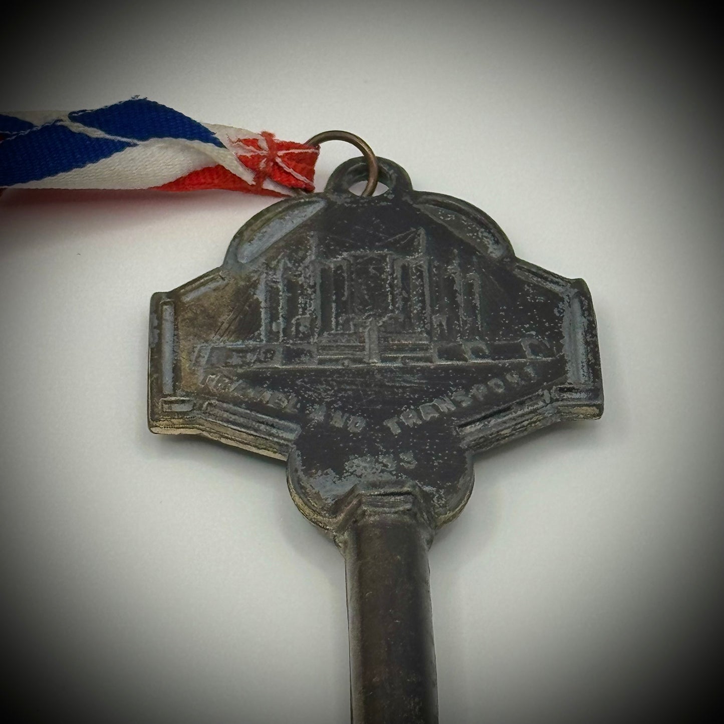 1933 Chicago Centennial Fair Heavy Metal Key To Progress