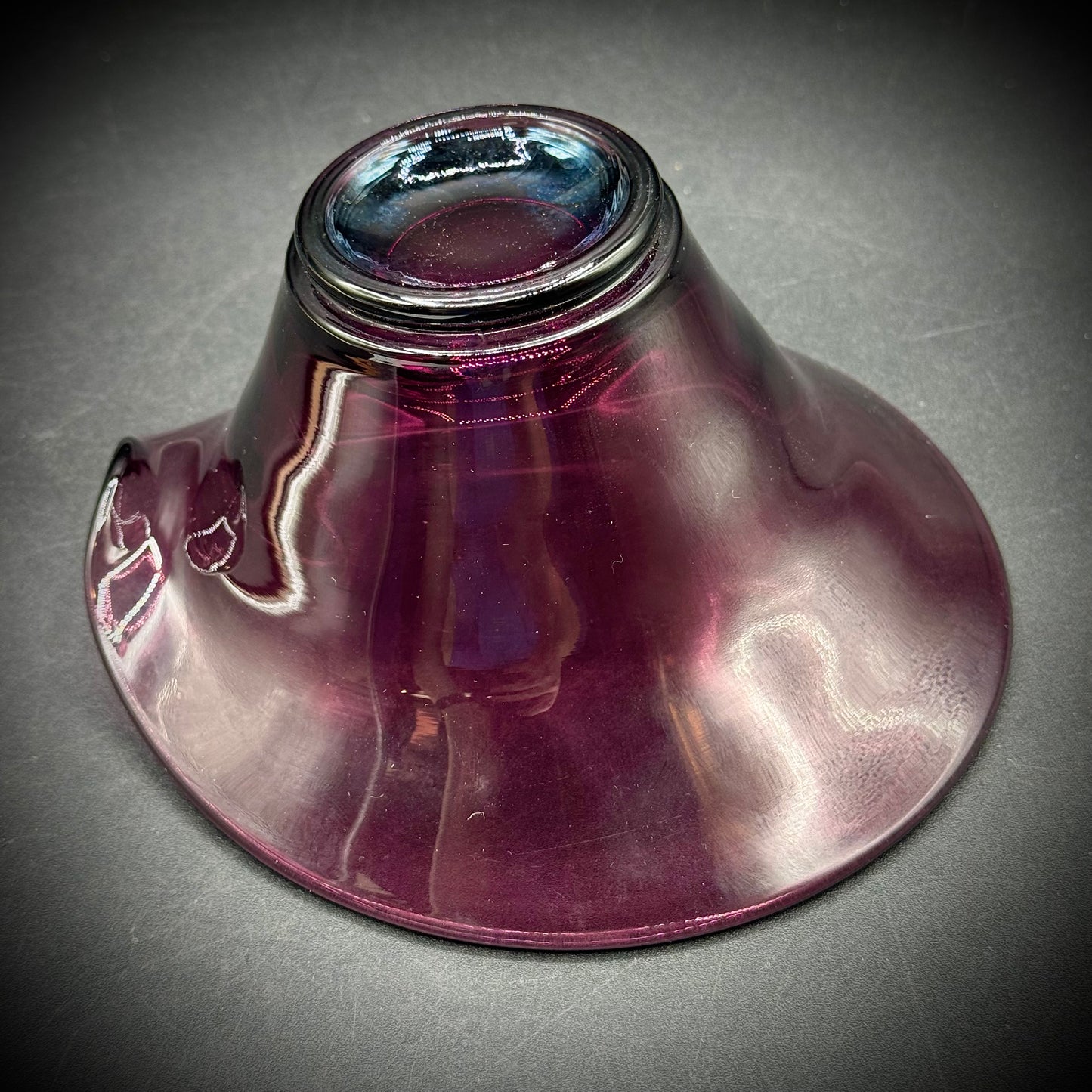 Vintage Viking Amethyst Calla Lily Dish/Bowl
