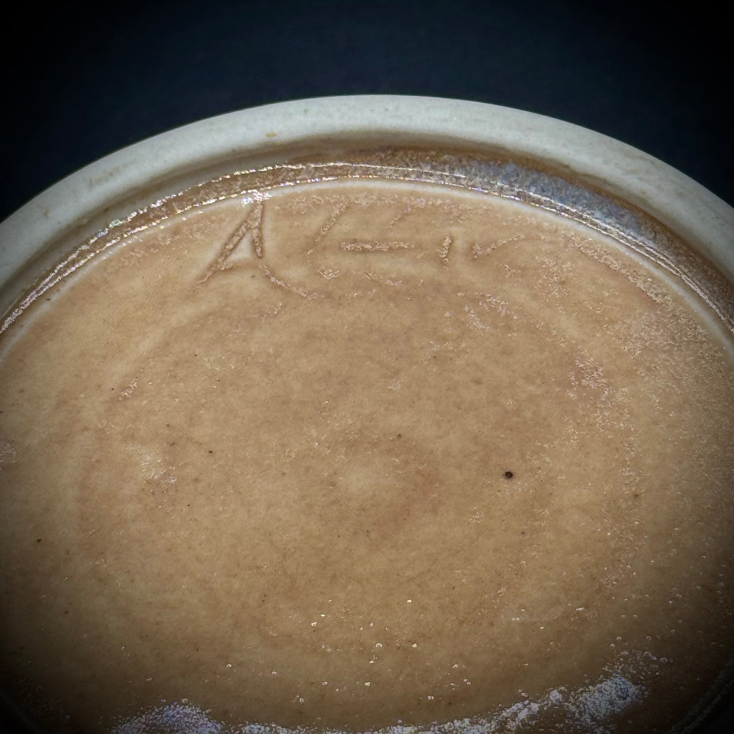 Beautiful Artist Signed Ceramic Bowl