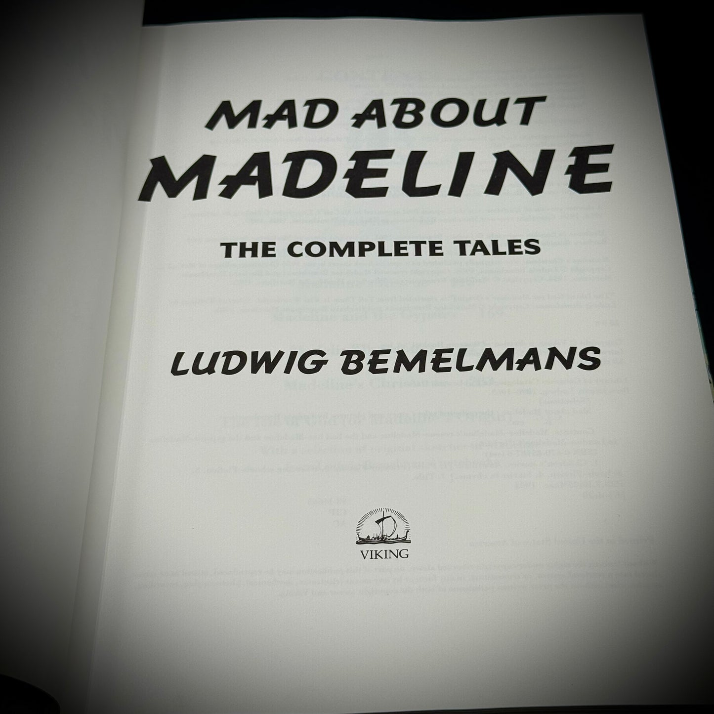 Hard Cover Complete "Madeline" Book