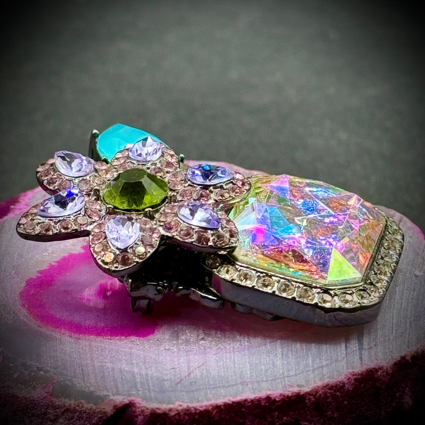 Erickson Beaman Rocks High End Fashion Brooch
