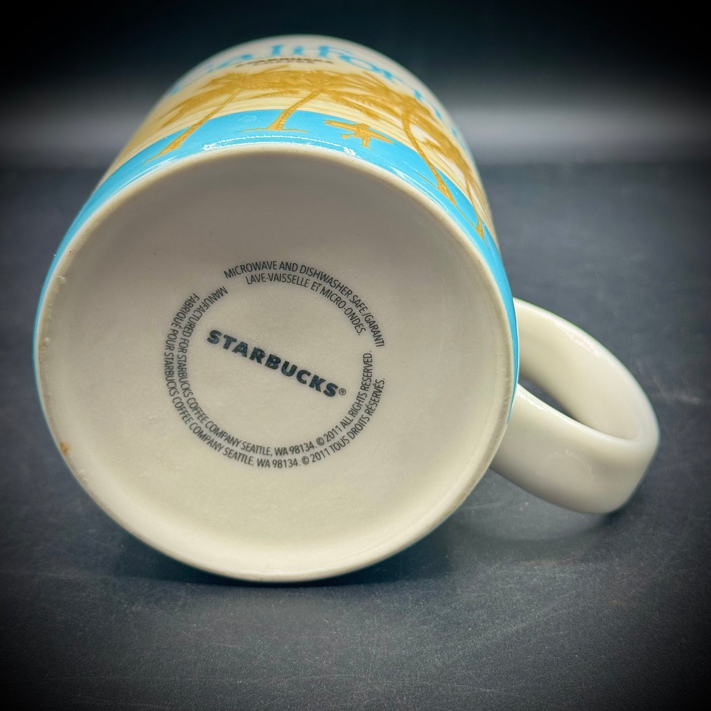 Retired Starbucks "California" Travel Mug