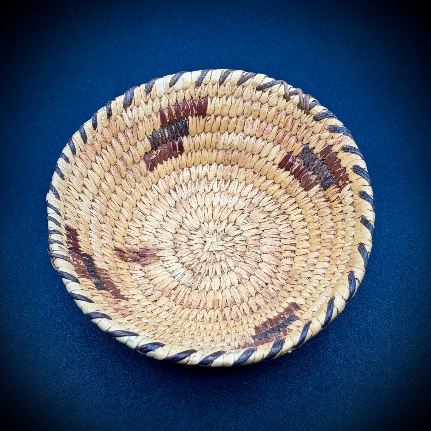 Small Papago Arizona Native American Woven Basket