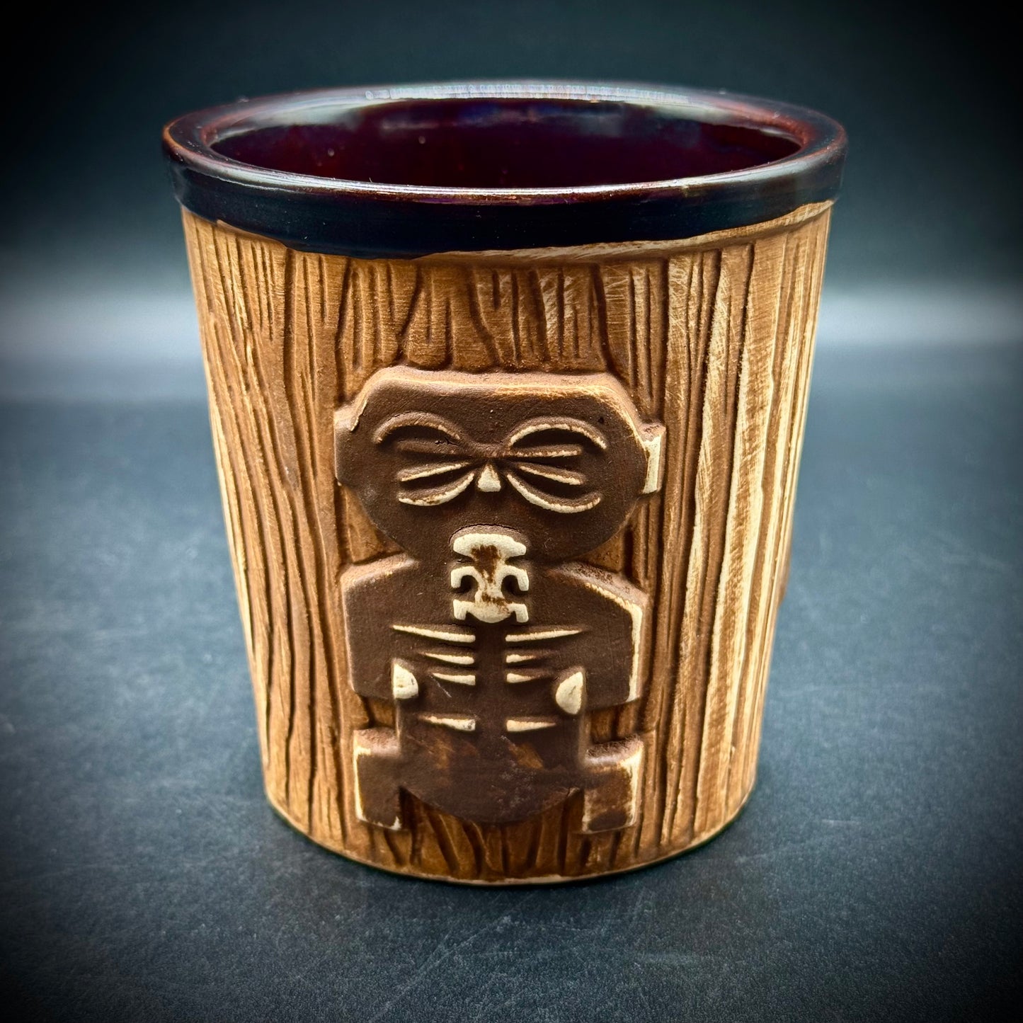 Rare 1960s Harvey's Lake Tahoe Vintage Tiki Mugs Made in Japan