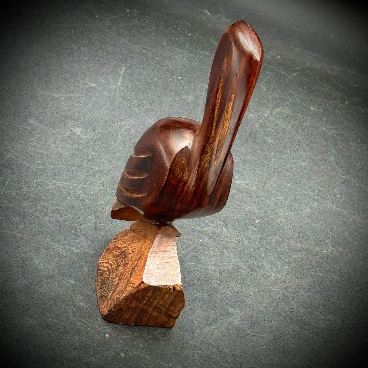 Carved Ironwood Pelican