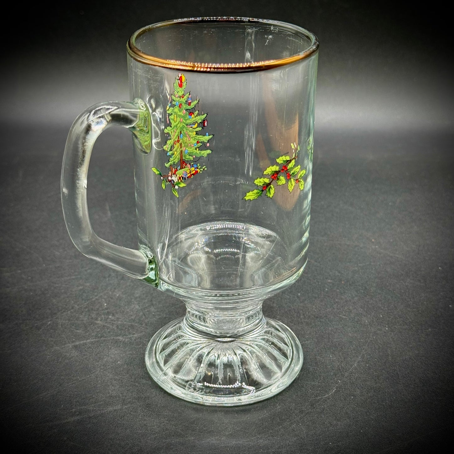 Spode Christmas Tree Glass Mug