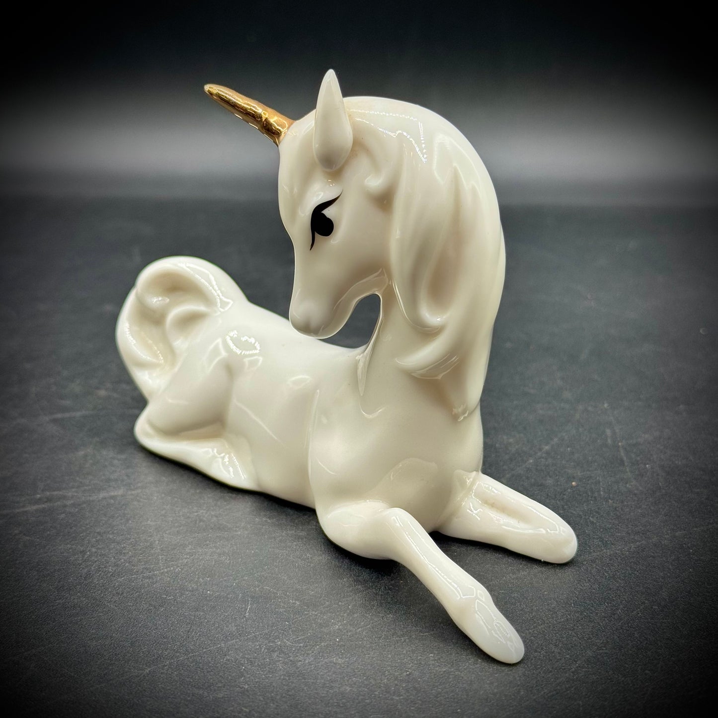 Vinage Enesco Porcelain Unicorn Figurine