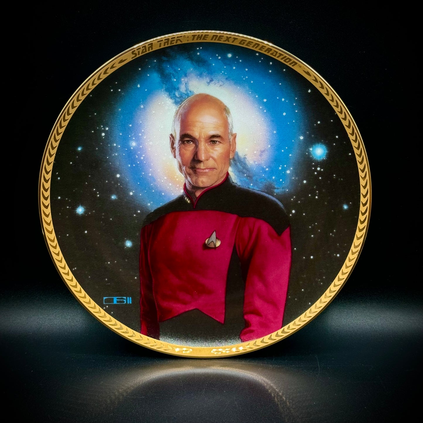 Star Trek: The Next Generation "Captain Picard" Collectors Plate