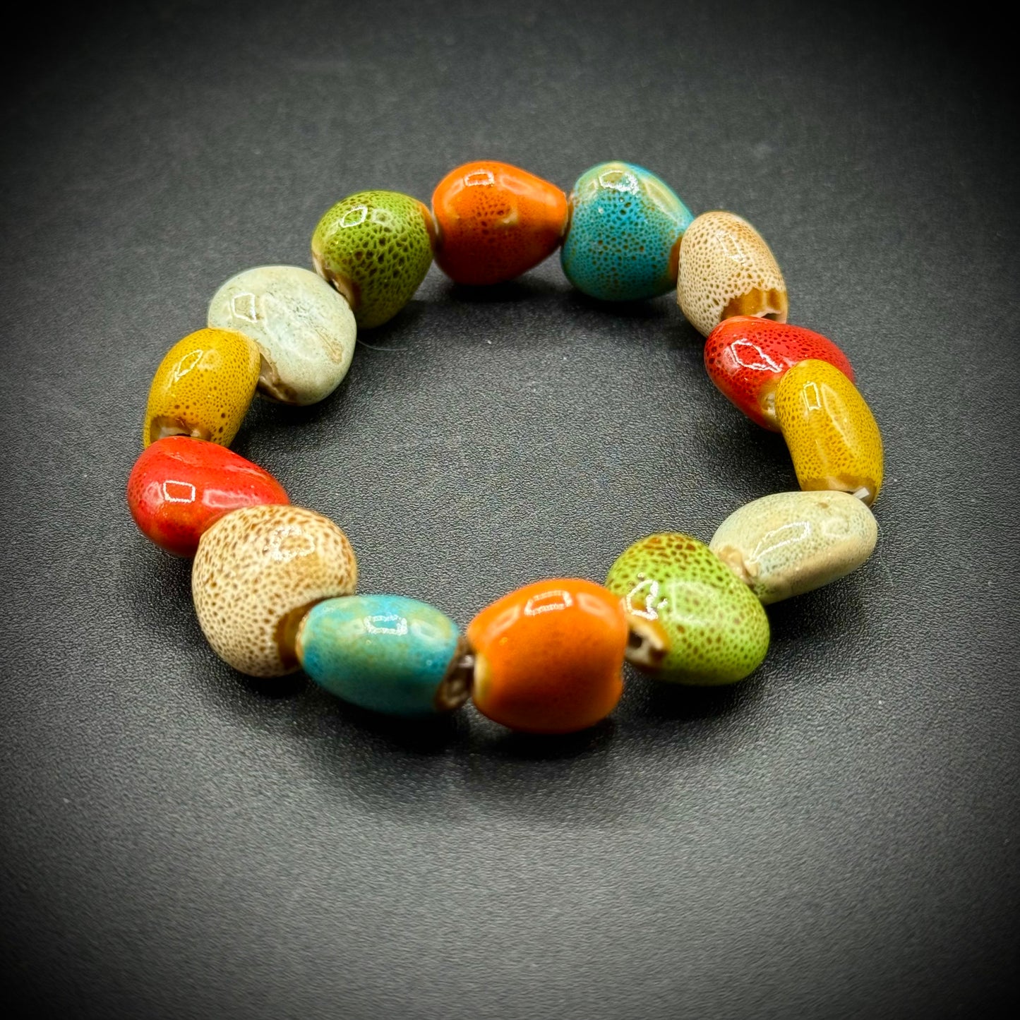 Multi-Color Ceramic Bracelet