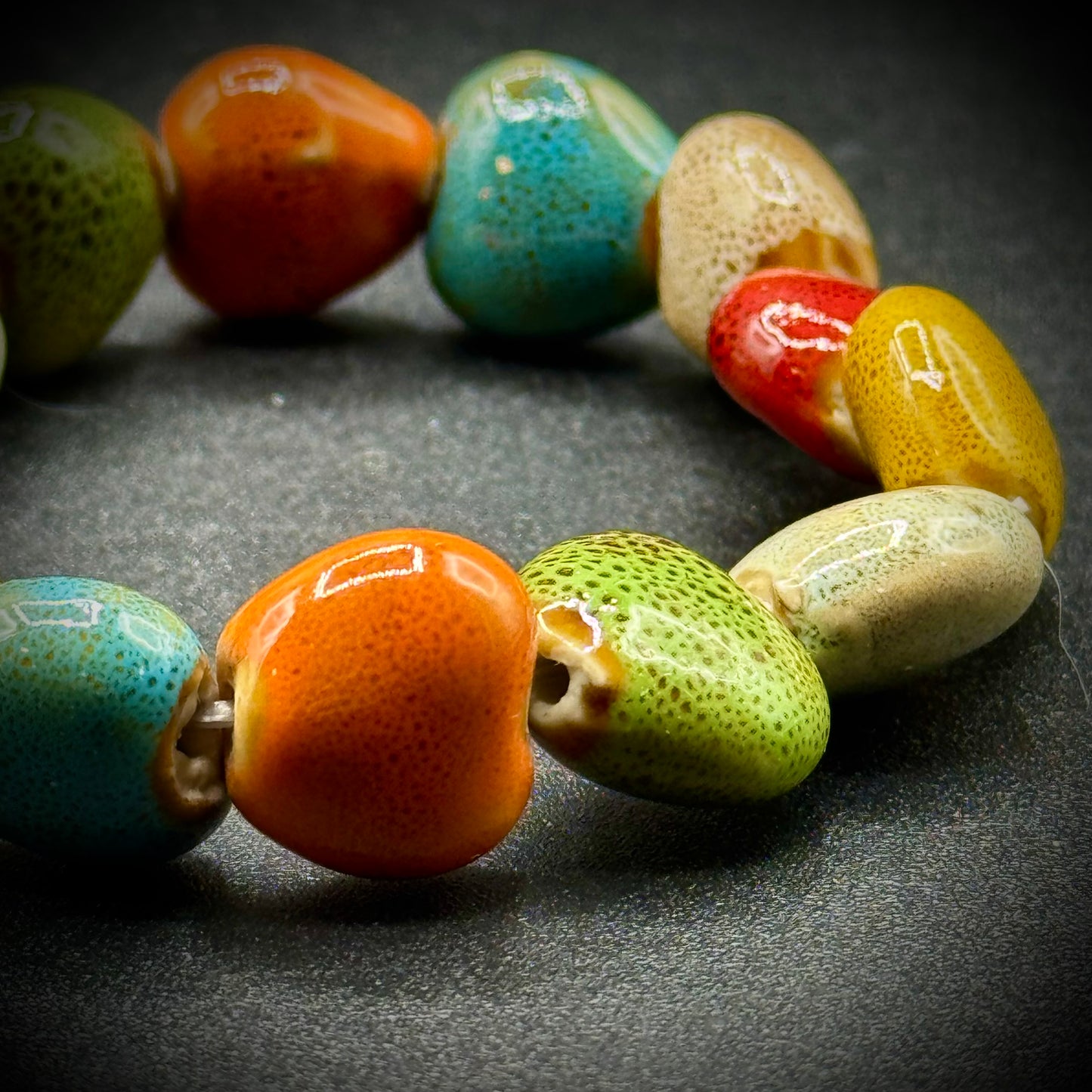 Multi-Color Ceramic Bracelet