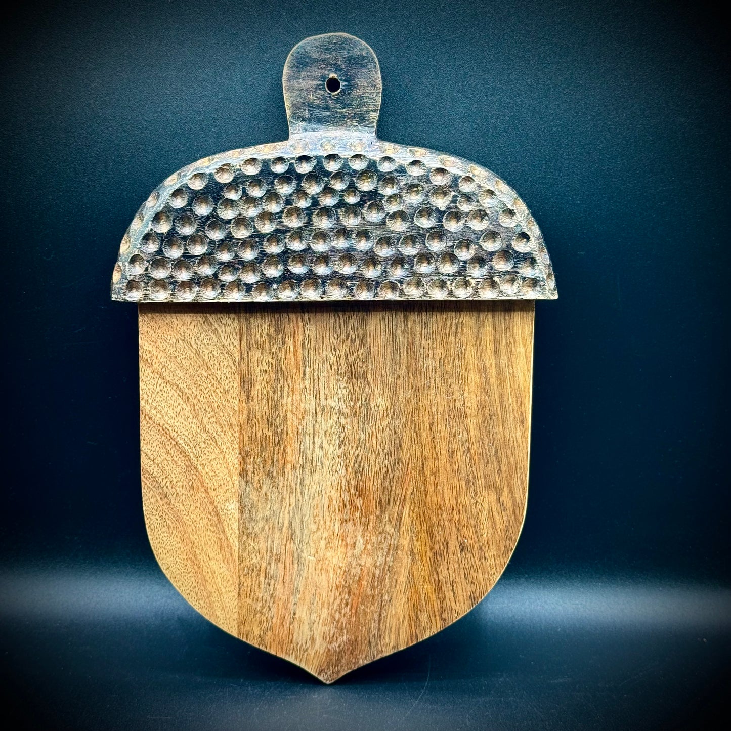 Wood Acorn Cheese Board
