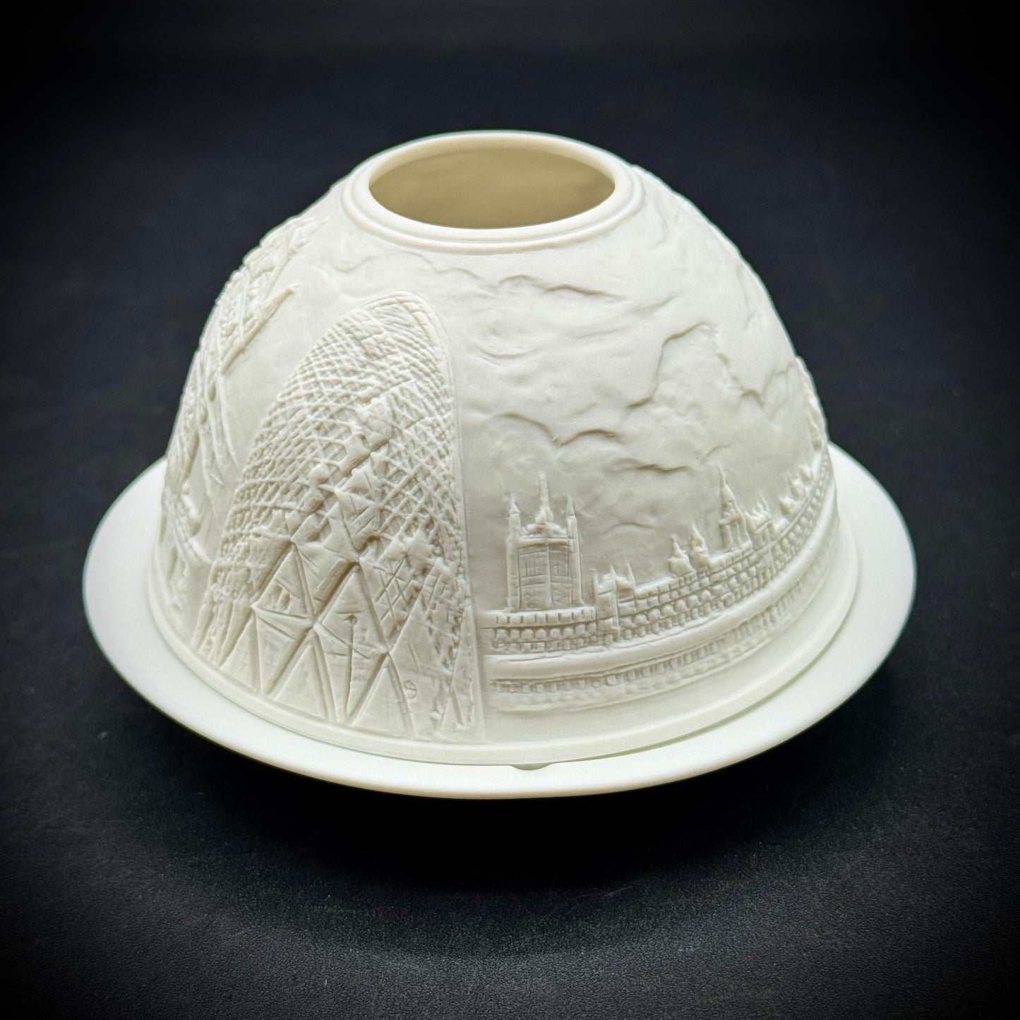 London Motif Tea Lite Lithophane