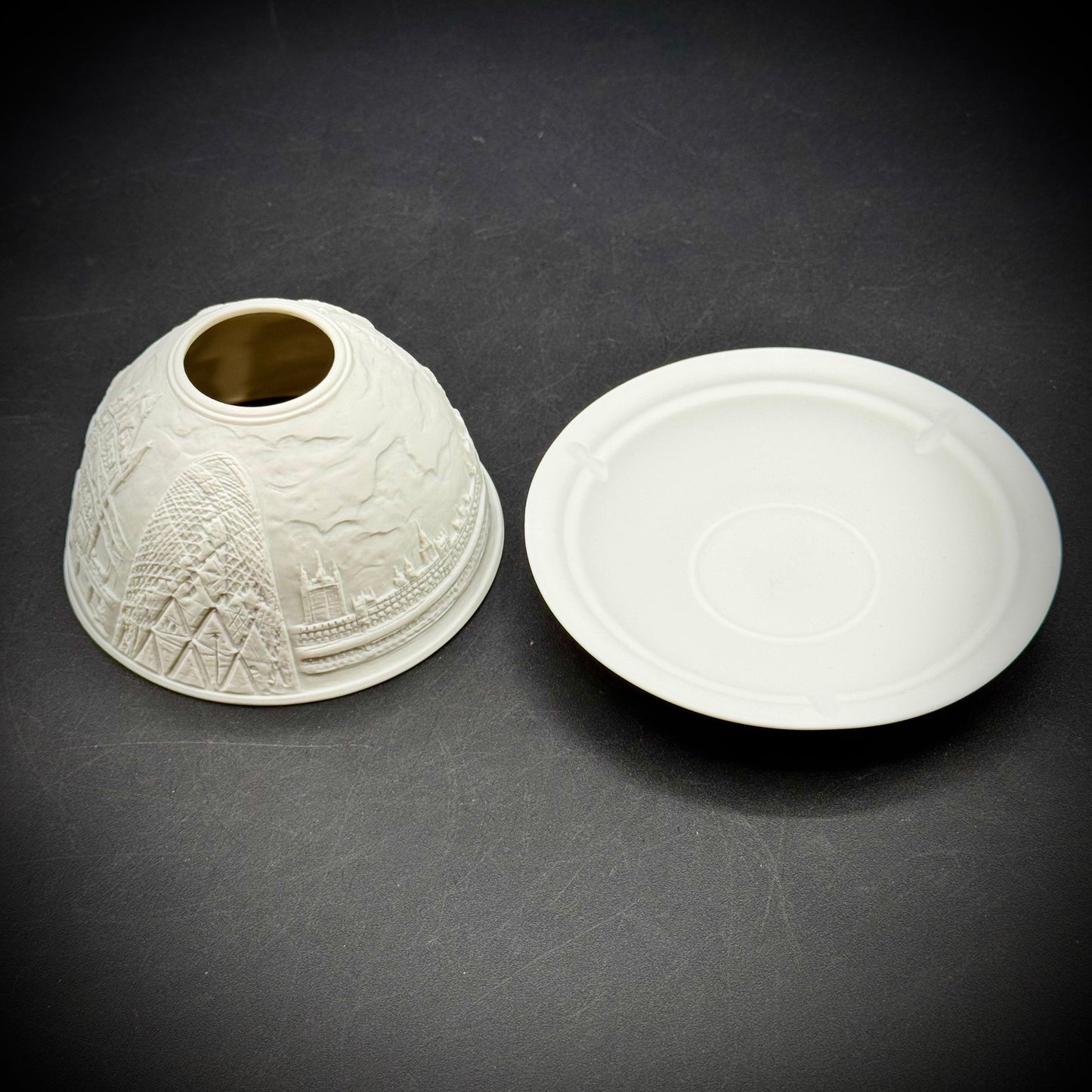 London Motif Tea Lite Lithophane