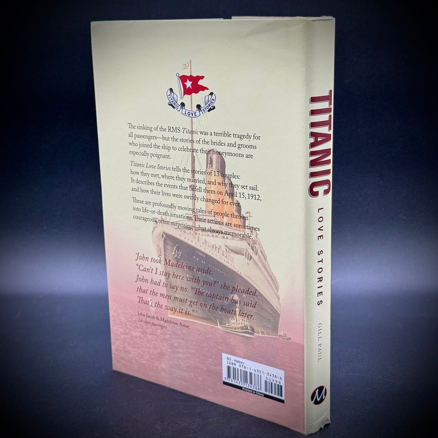 Titanic: Love Stories Hard Cover Book