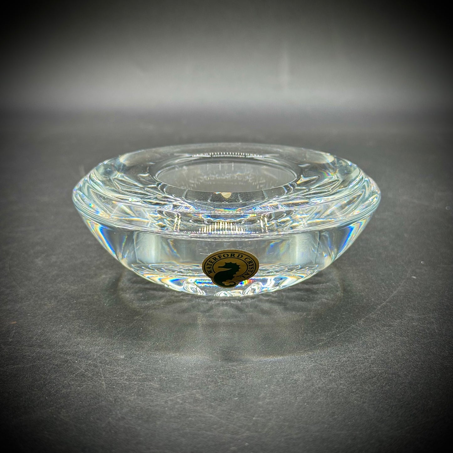 Waterford Crystal Votive with Label