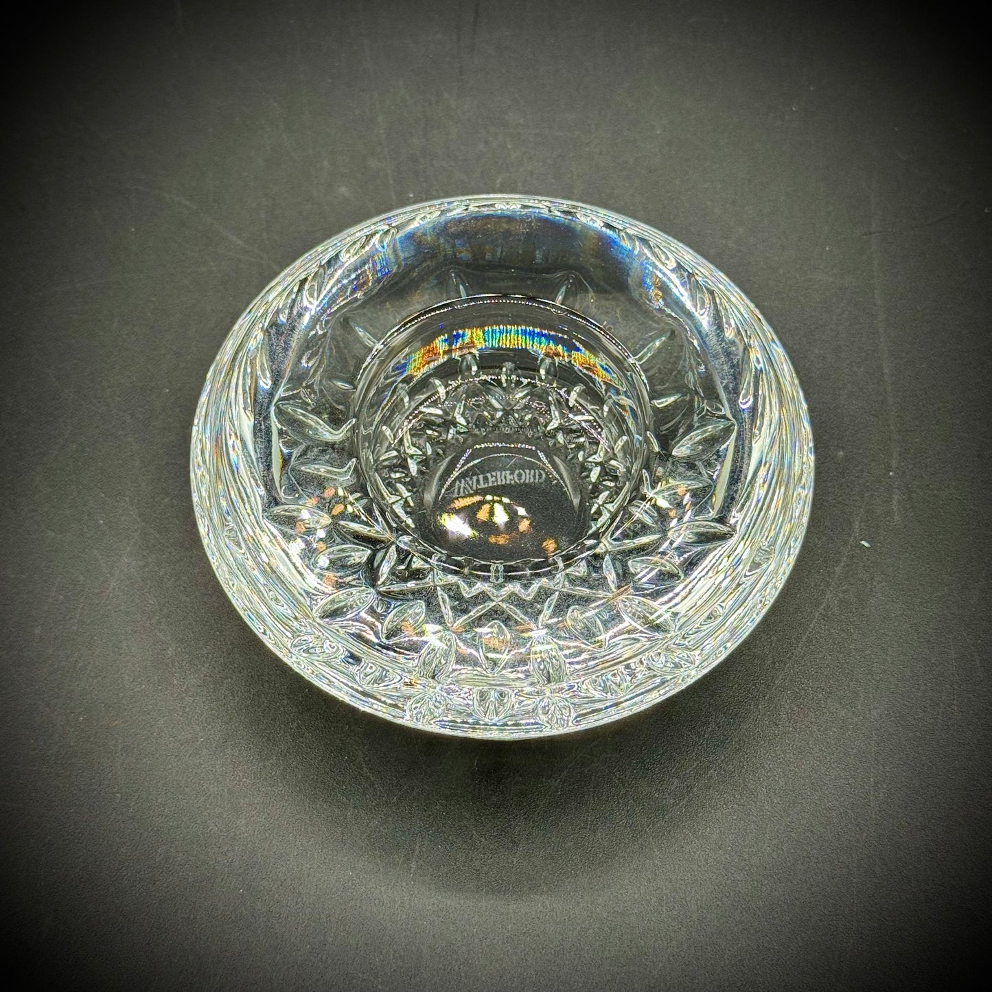 Waterford Crystal Votive with Label