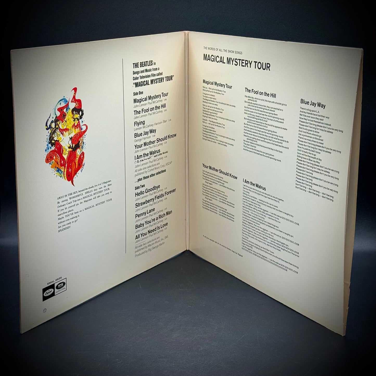 The Beatles "Magical Mystery Tour" Vinyl Record