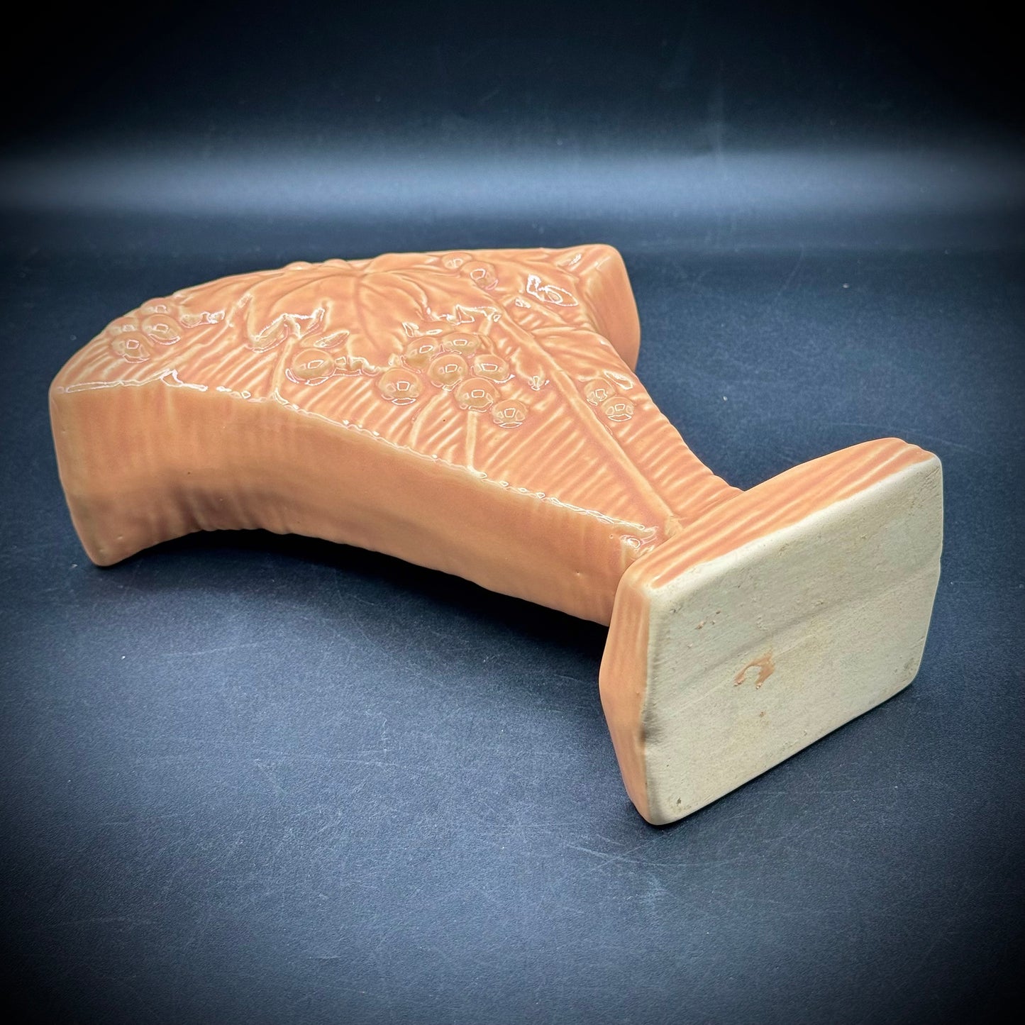 Vintage McCoy Grape & Leaf Vase