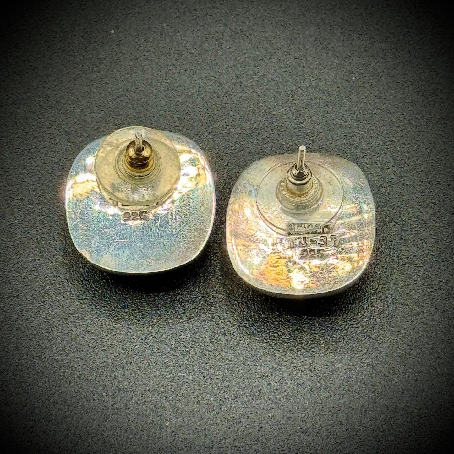 Solid Sterling Silver & Turquoise Earrings