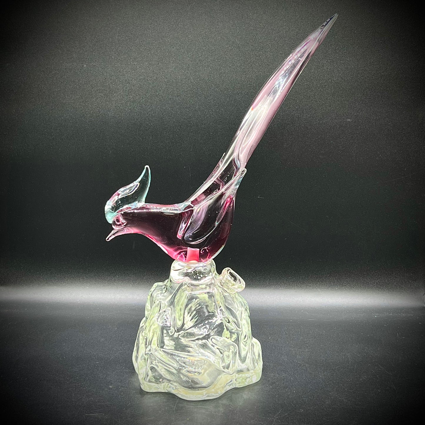 Vintage Murano Glass Bird Decanter by Luxardo