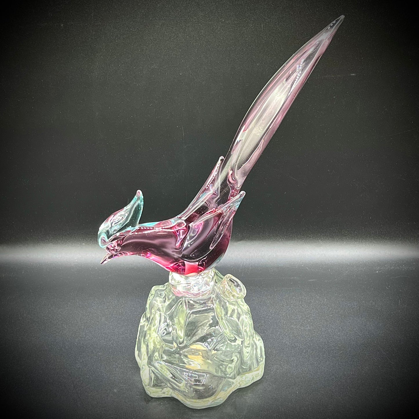 Vintage Murano Glass Bird Decanter by Luxardo