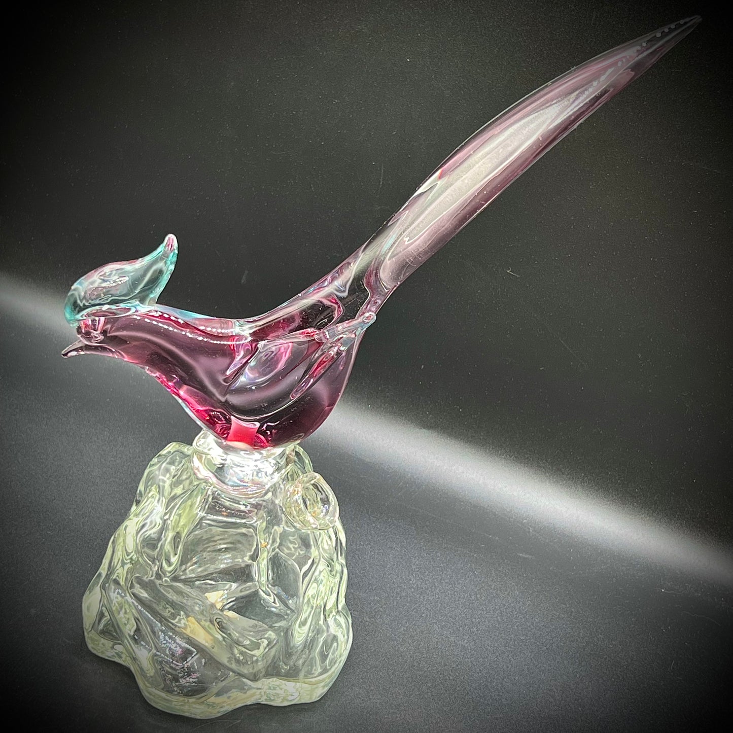 Vintage Murano Glass Bird Decanter by Luxardo