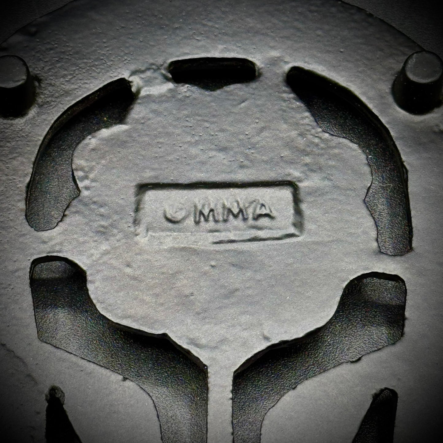 Vintage 1960s Metropolitan Museum of Art NYC Cast Iron Trivet