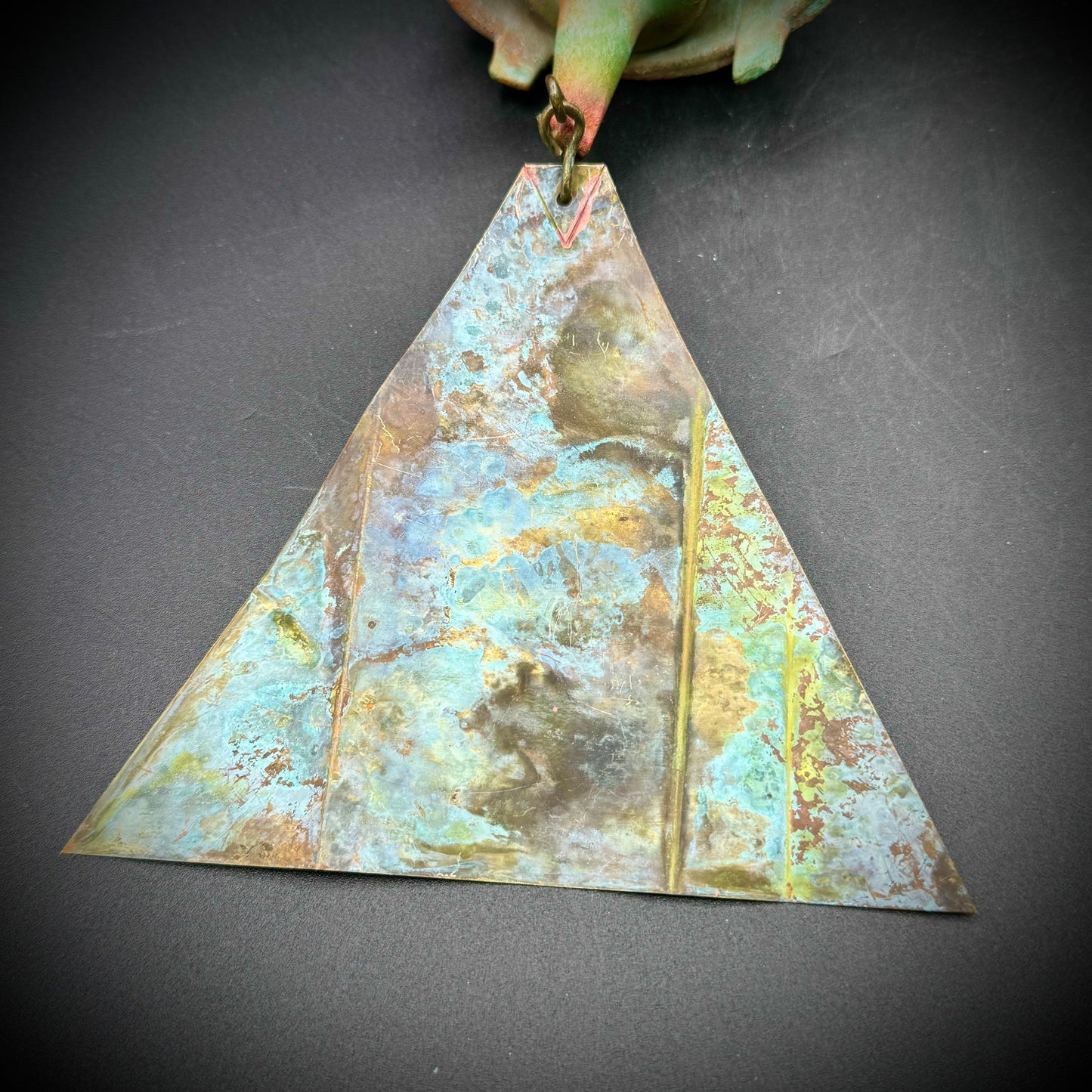 Rare Vintage 1960s-70s Bronze Bell by Italian Artist Paolo Soleri