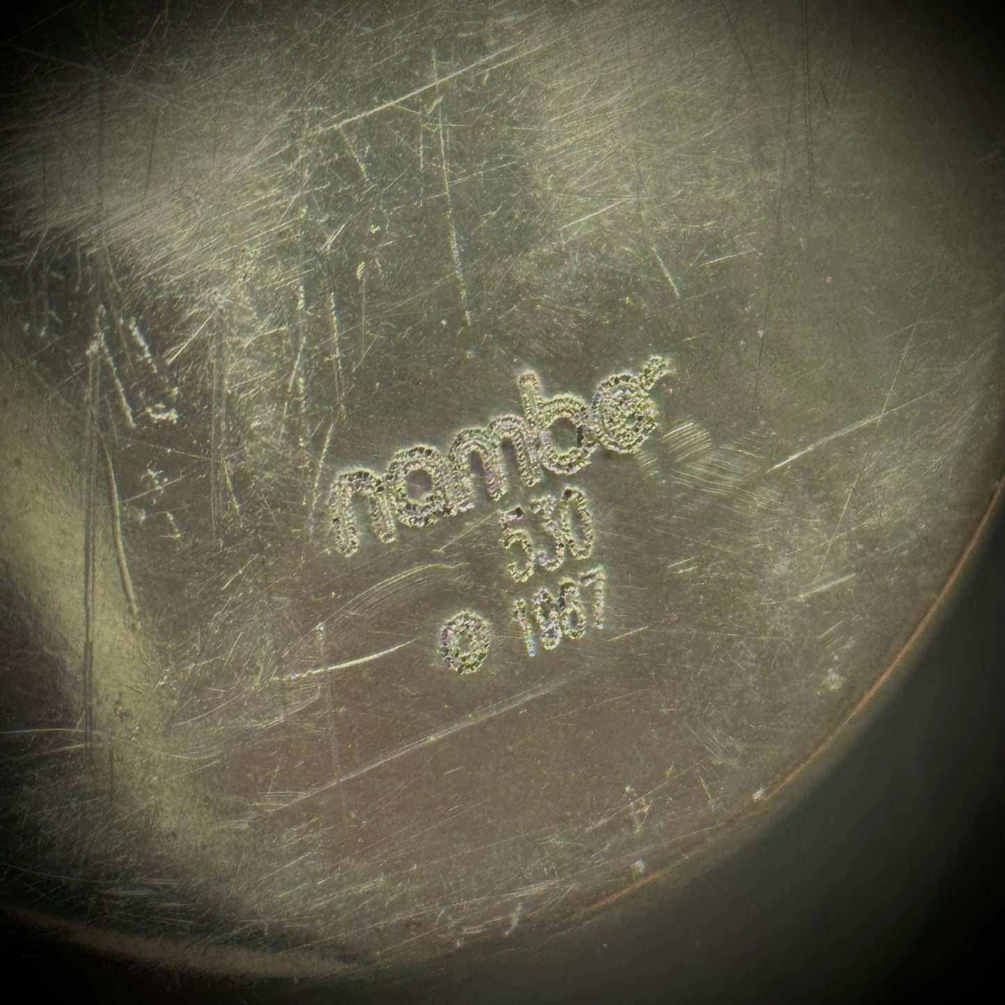 Nambe Metal Tri-Foil 1967 Design Bowl