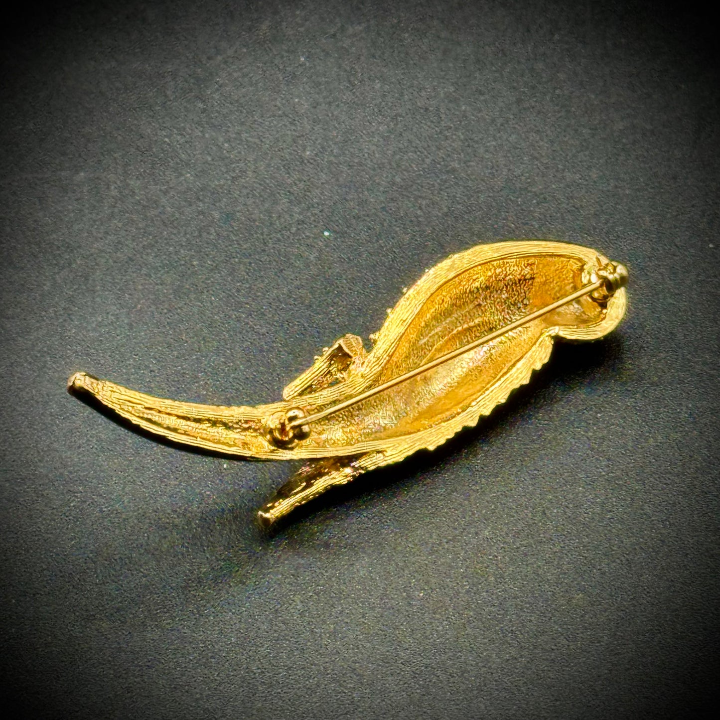 Vintage Giorgio Macaw Parrot Enamel & Rhinestone Brooch