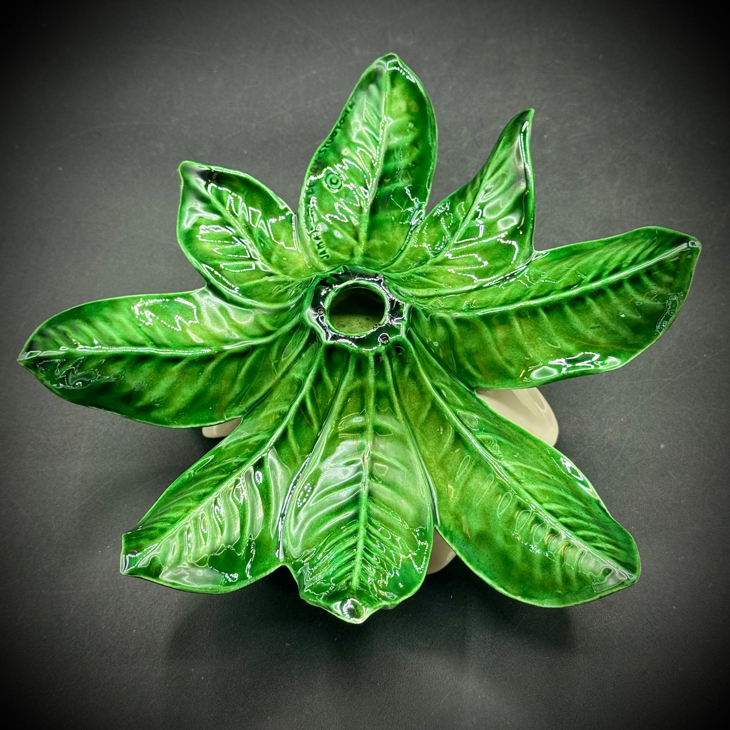 Vintage Jamar Mallory Studio Magnolia Ceramic Art Flower