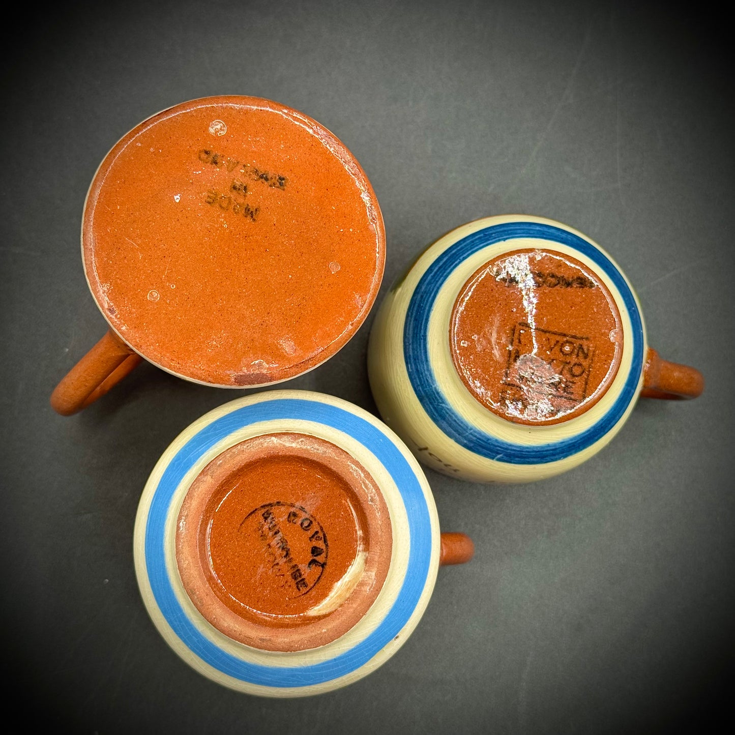 Three Vintage Examples of Torquay Pottery from England