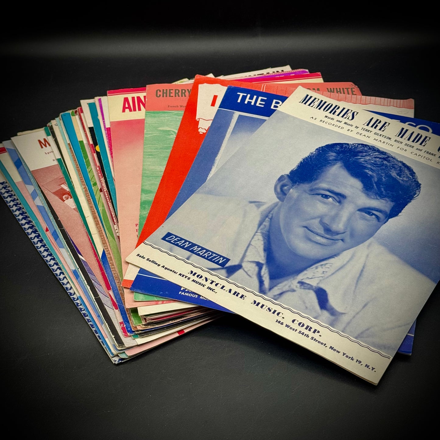 Huge Collection of Vintage Sheet Music with Celebrity Covers