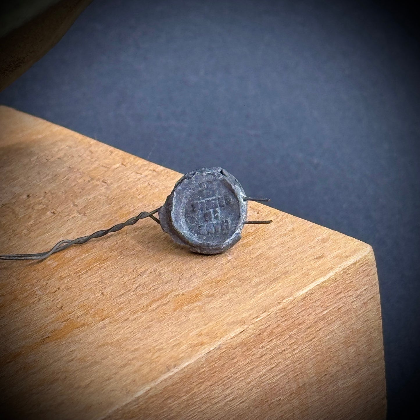 Incredible Poseidon/Neptune Bust on Wood Base - Made in Greece