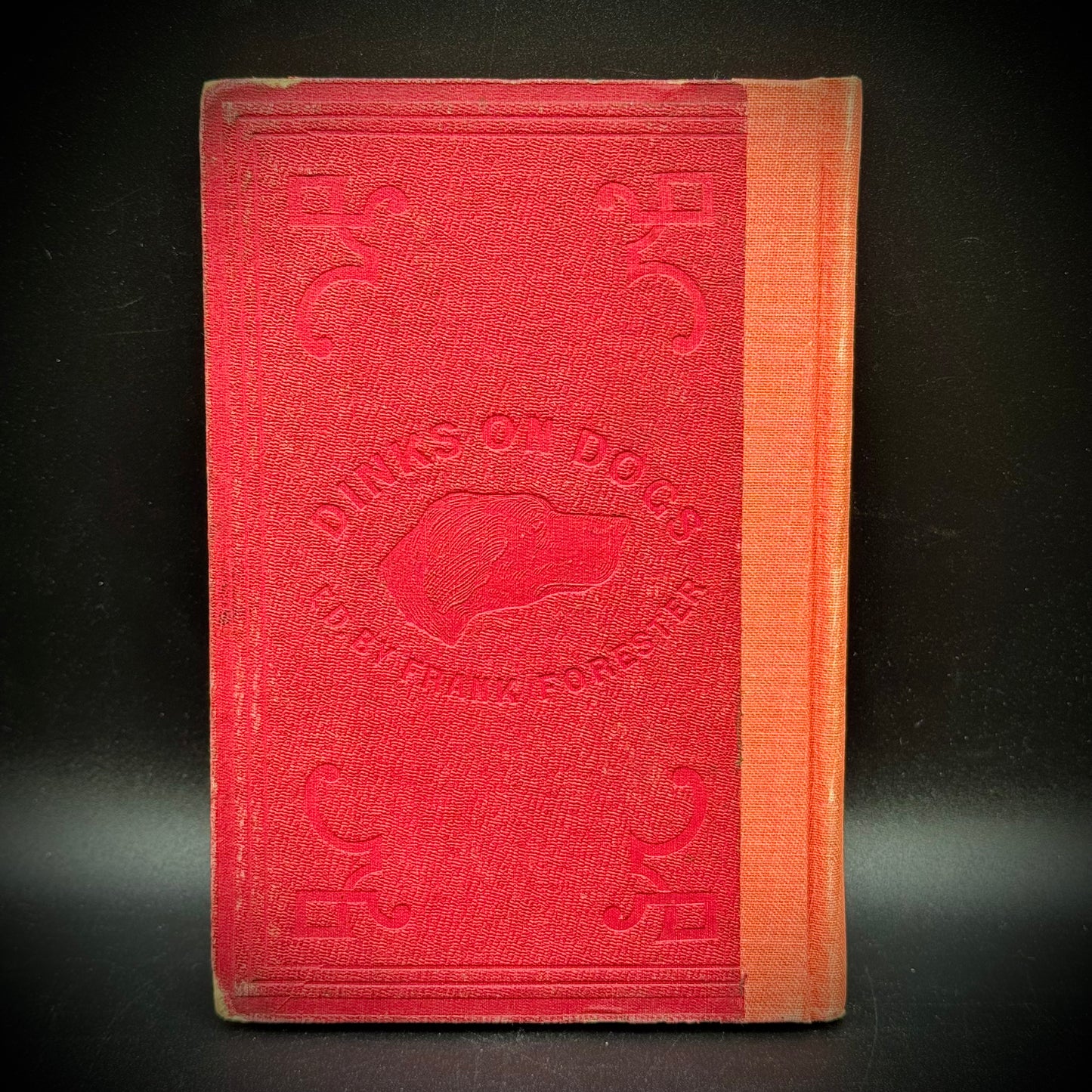 RARE 1853 Antiquarian Book "Dinks on Dogs" Edited by Frank Forester
