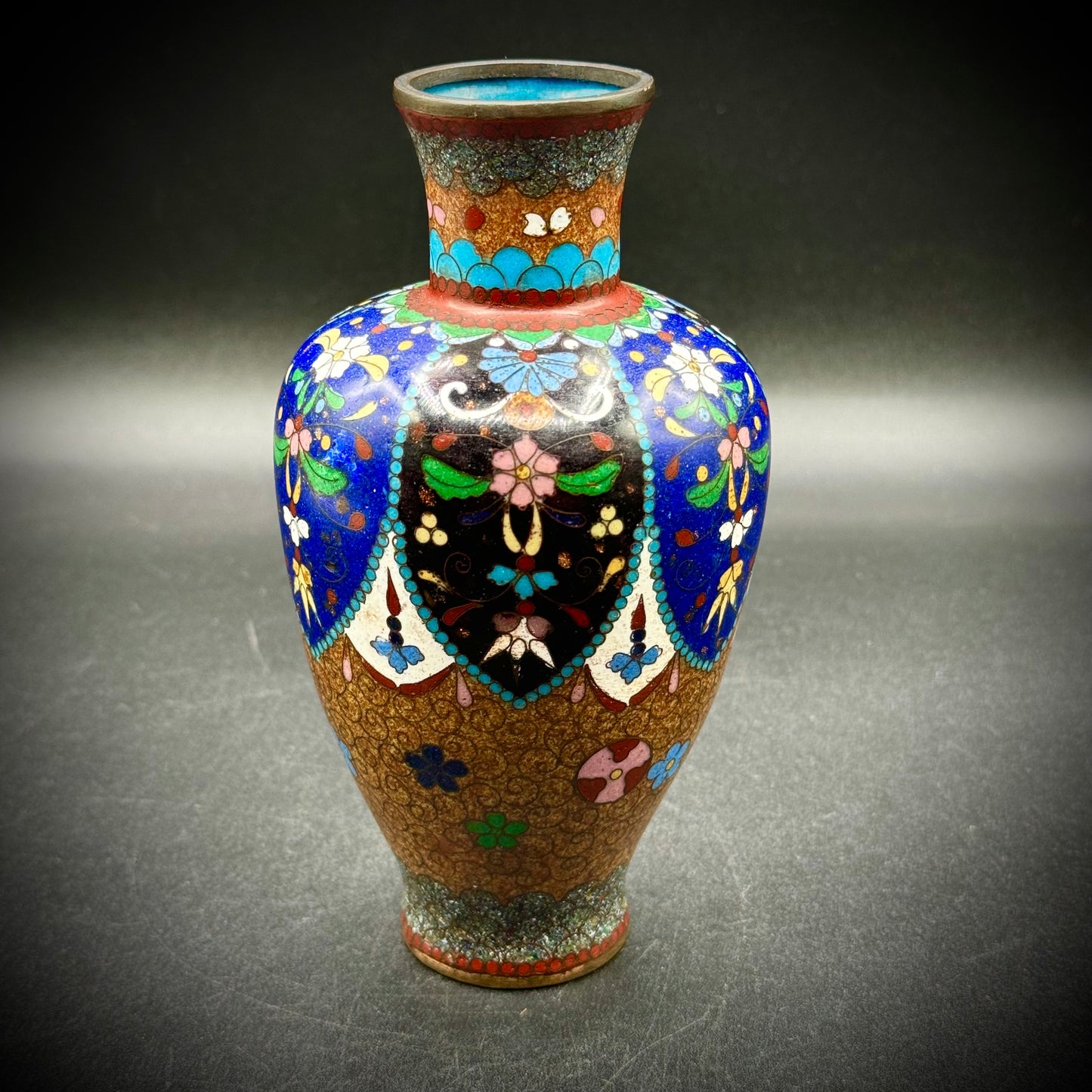 Early 20th Century Antique Chinese Cloisonné Vase