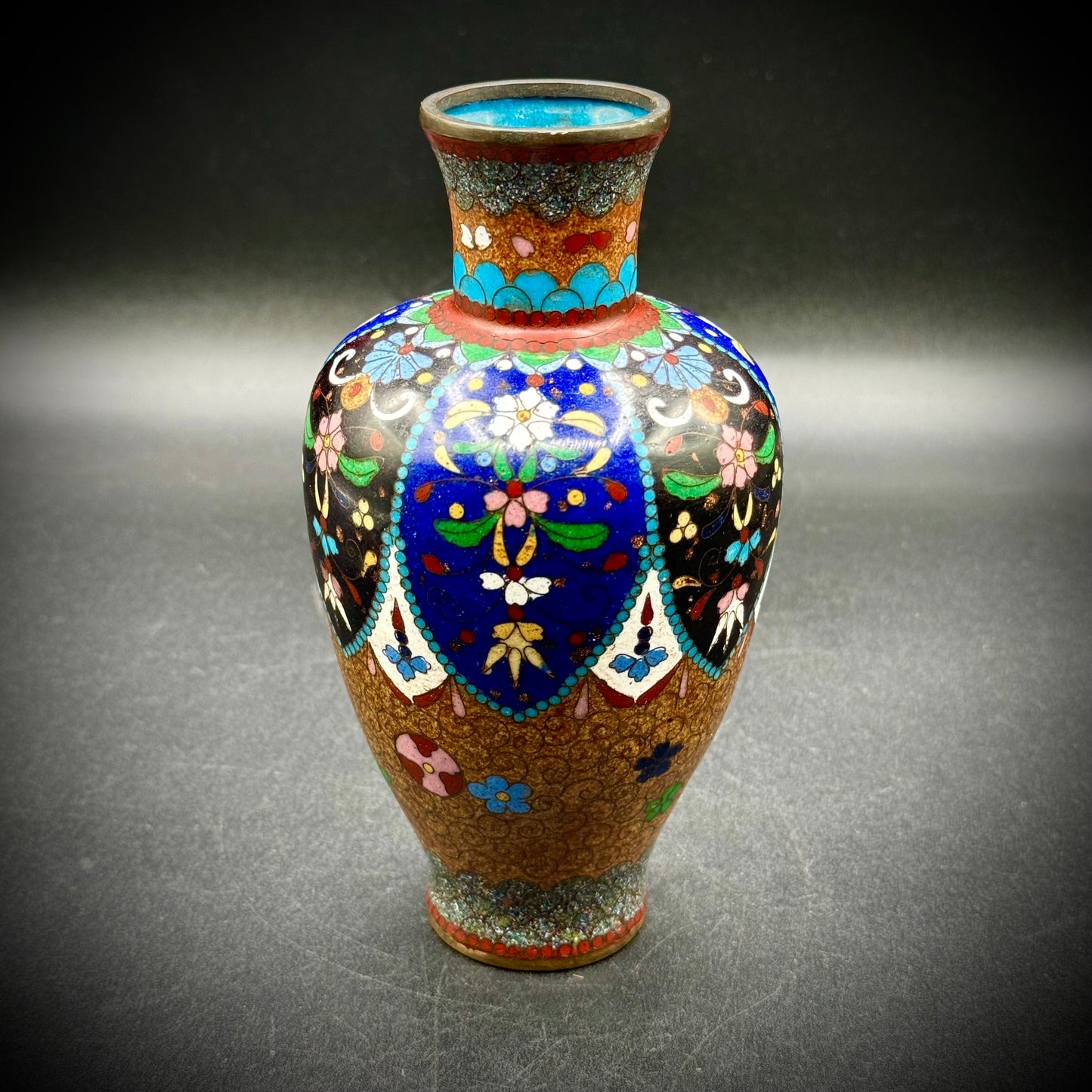 Early 20th Century Antique Chinese Cloisonné Vase