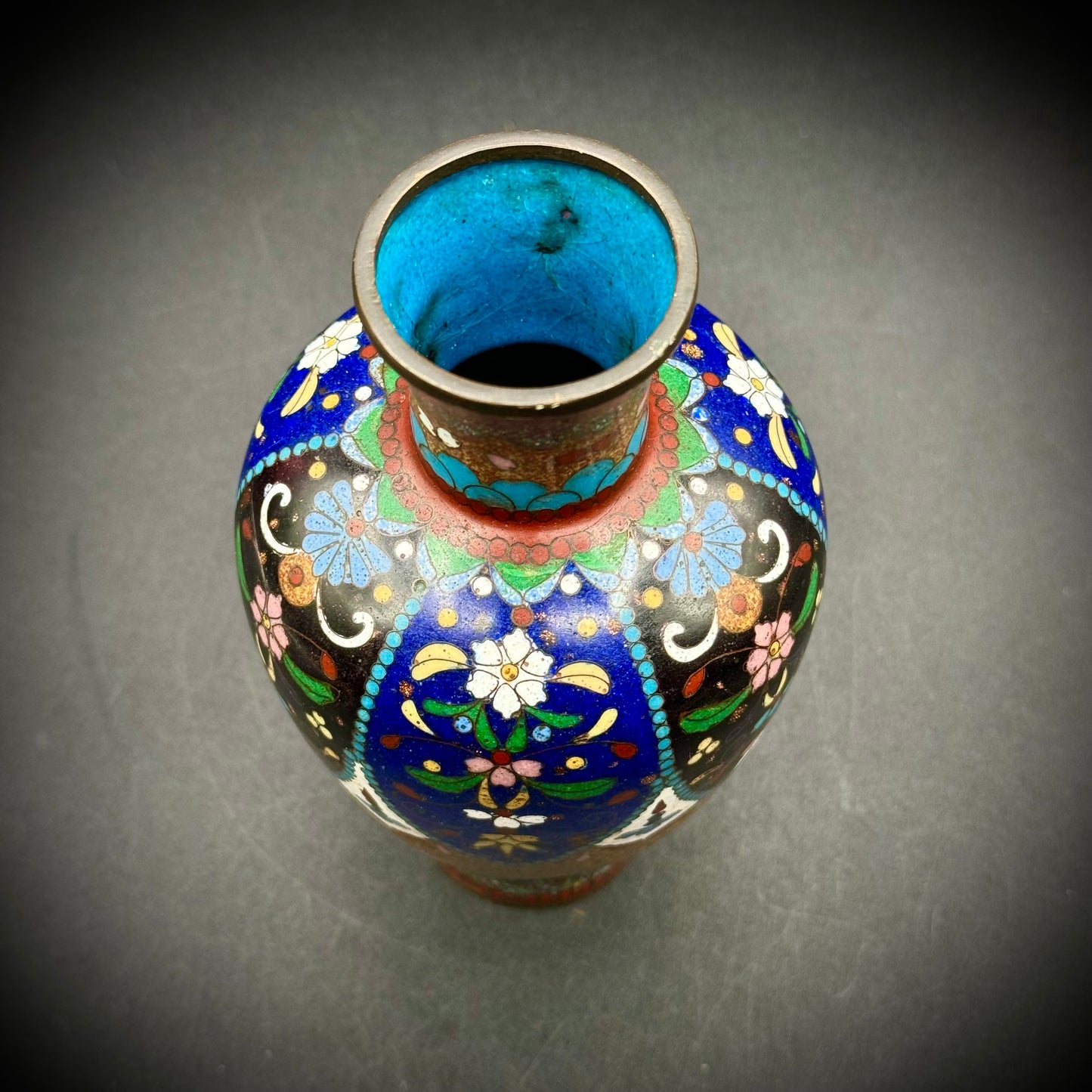 Early 20th Century Antique Chinese Cloisonné Vase