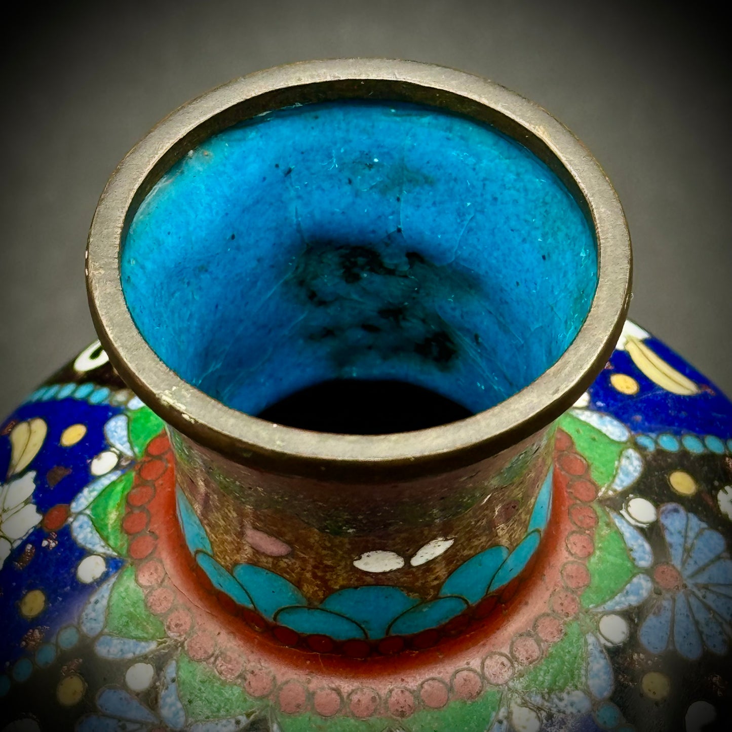 Early 20th Century Antique Chinese Cloisonné Vase