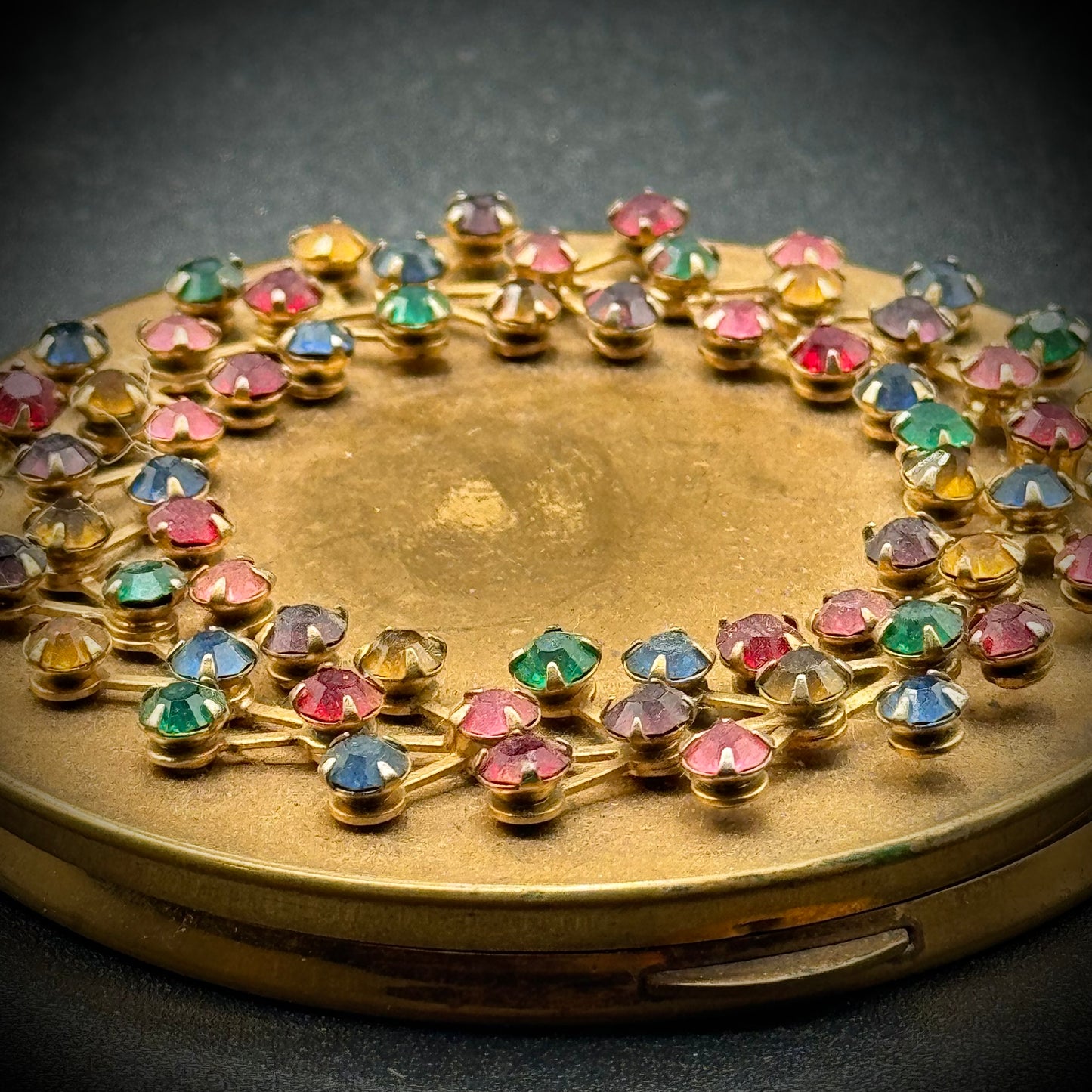 Exceptionally Rare Vintage 1940s Eisenberg Original Compact