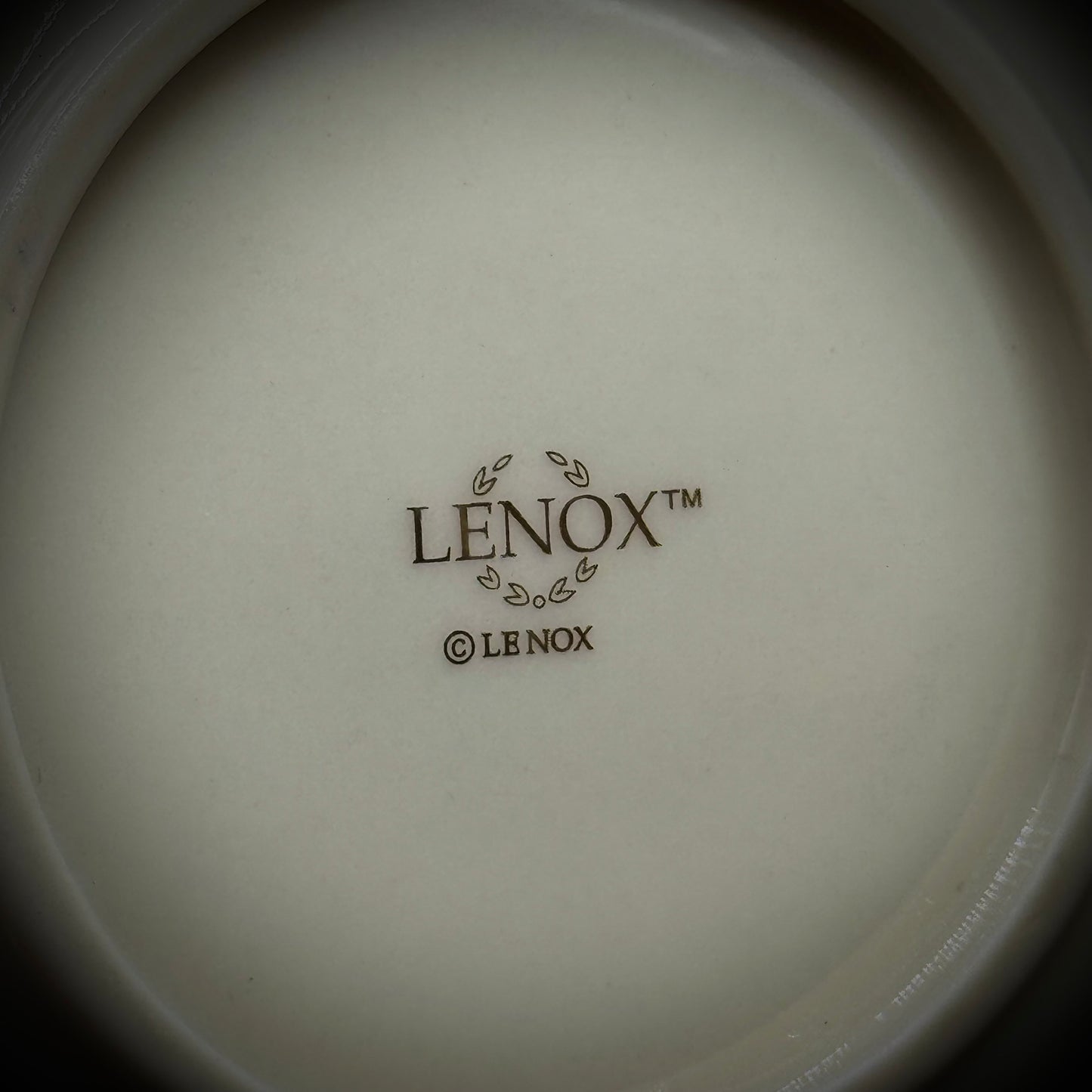 Lenox Flower Motif Candy Dish
