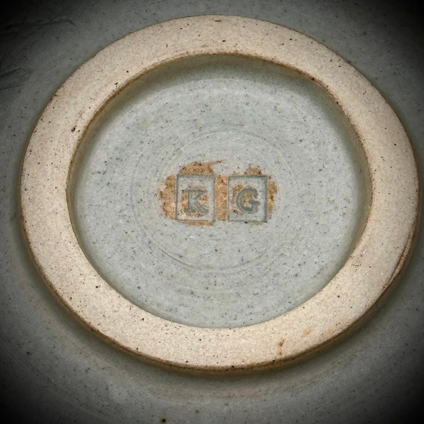 Artisan Made & Signed Pottery Plate