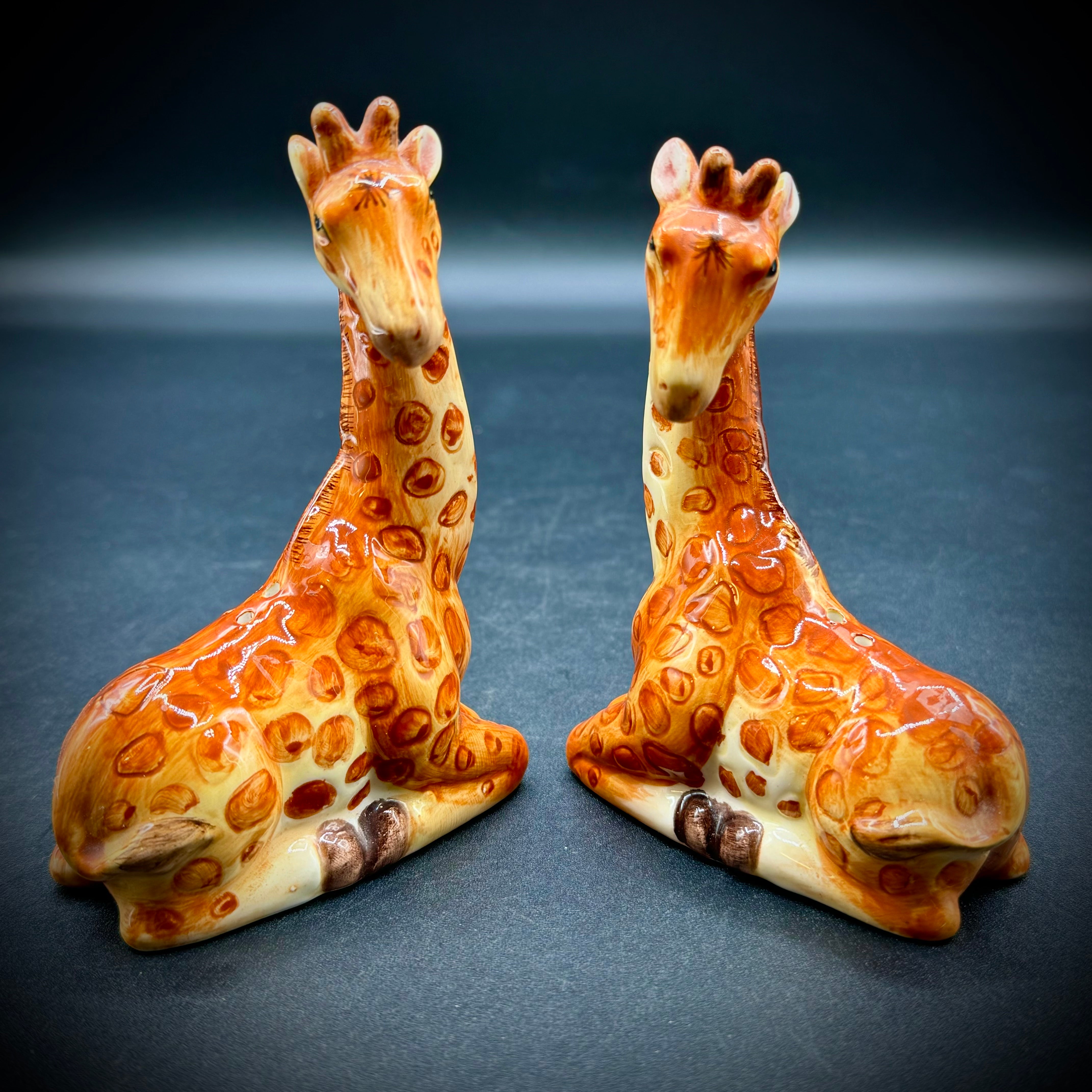 Vintage Giraffe Salt & Pepper Shakers Picker Road Boutique