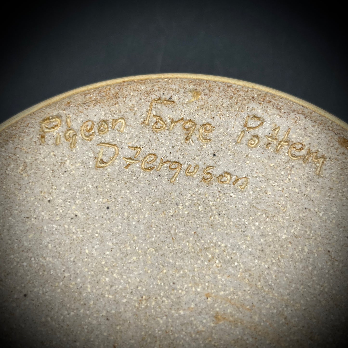 Douglas Ferguson Signed Pigeon Forge Pottery MCM Bowl