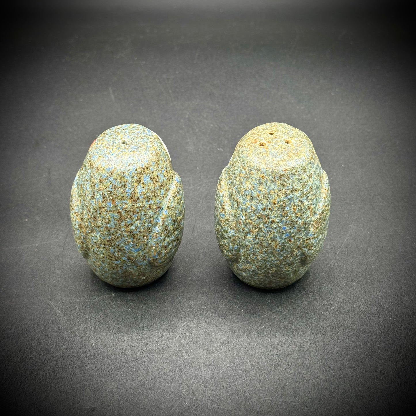 Vintage Kotobuki Japan Ceramic Owl S&P Set