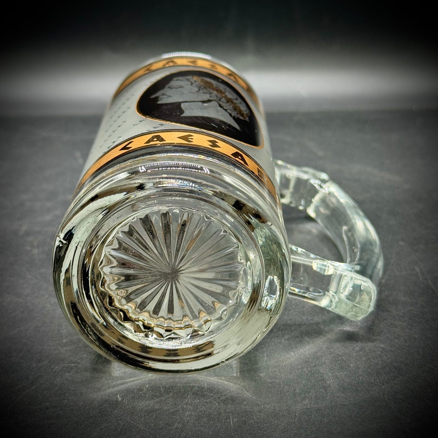 Vintage Culver-Style Caesar's Palace Las Vegas Glass Mug