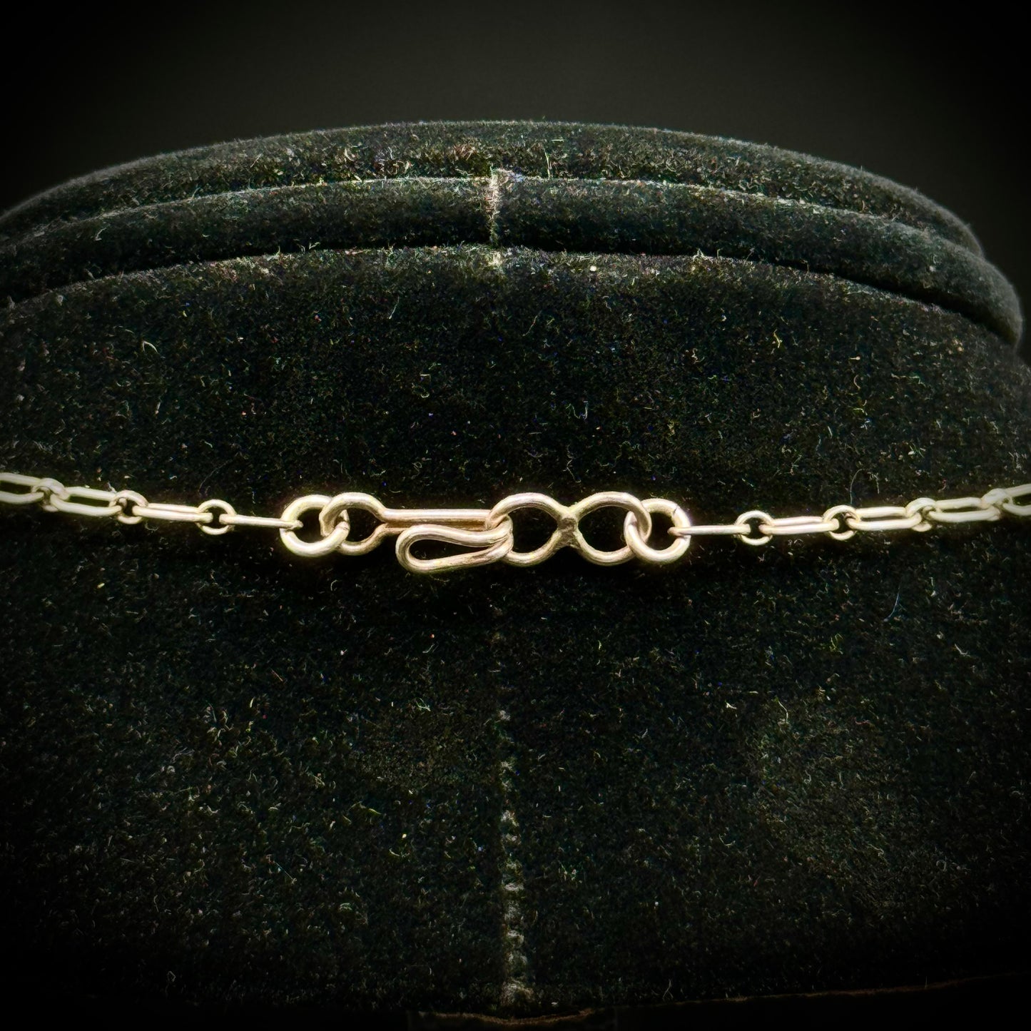 Exquisite Larry Martinez Chavez Signed Sterling Silver & Inlay Native American Necklace