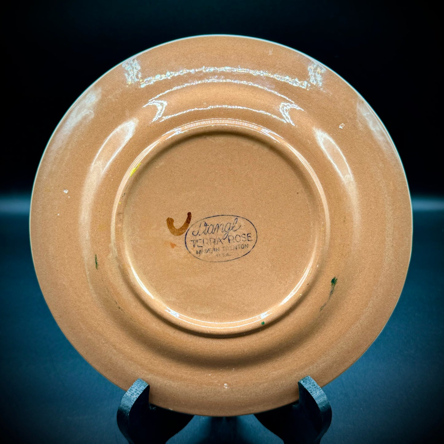 Vintage Stangl Terra Rose Pear Motif Plate