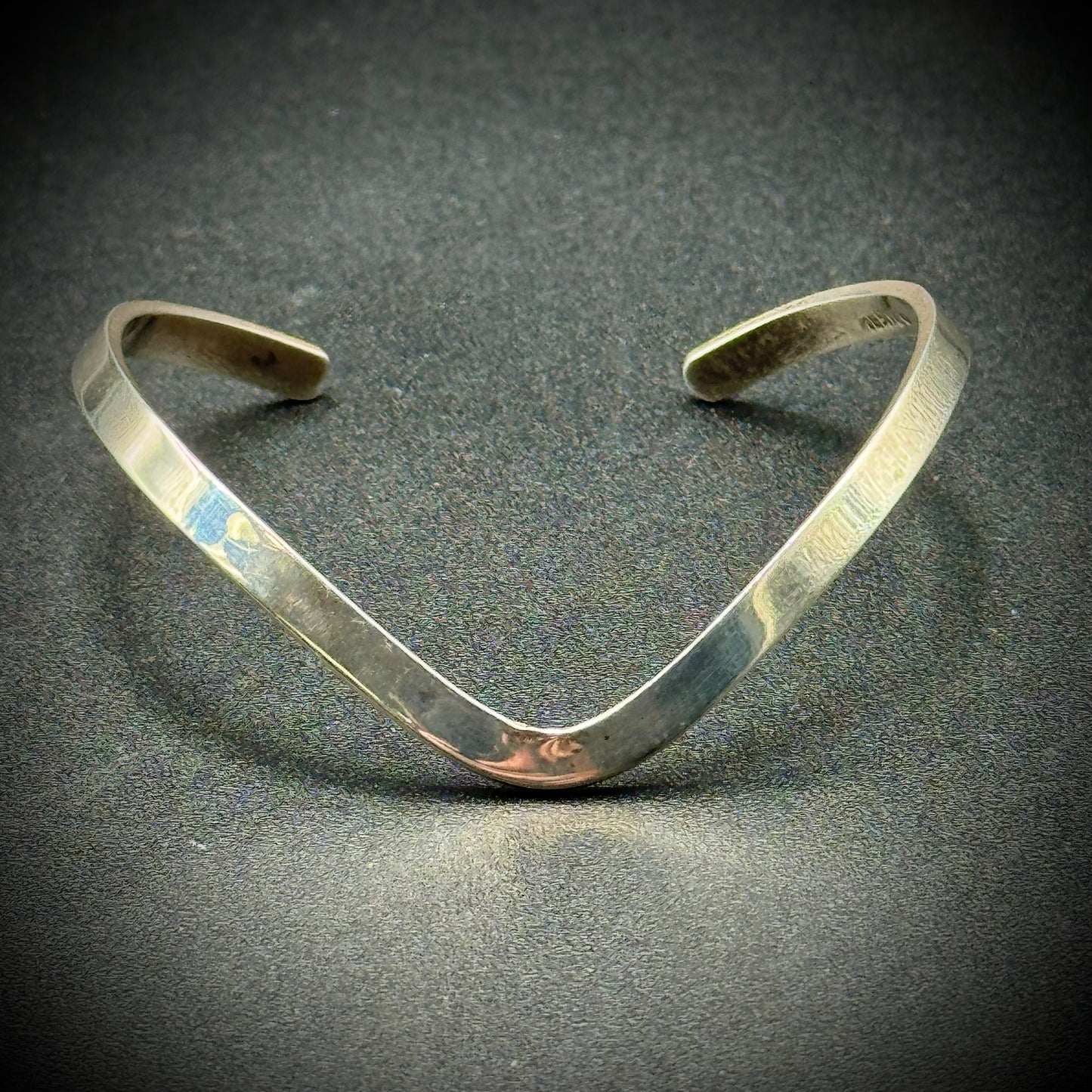 MCM Sterling Silver Free Form Bracelet