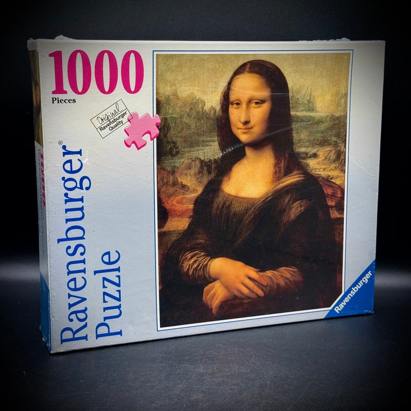 Sealed Vintage Ravensburger "Mona Lisa" 1000 Piece Jigsaw Puzzle